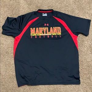 Maryland football UA shirt